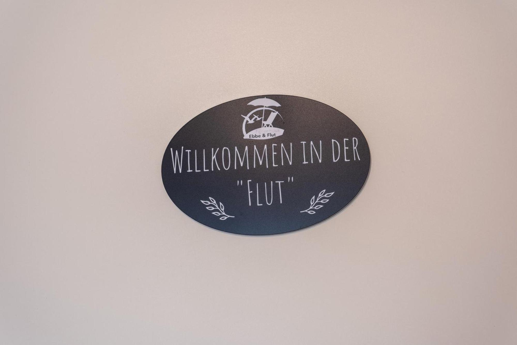 Ferienwohnung Flut Am Weserstrand Sandstedt Bagian luar foto