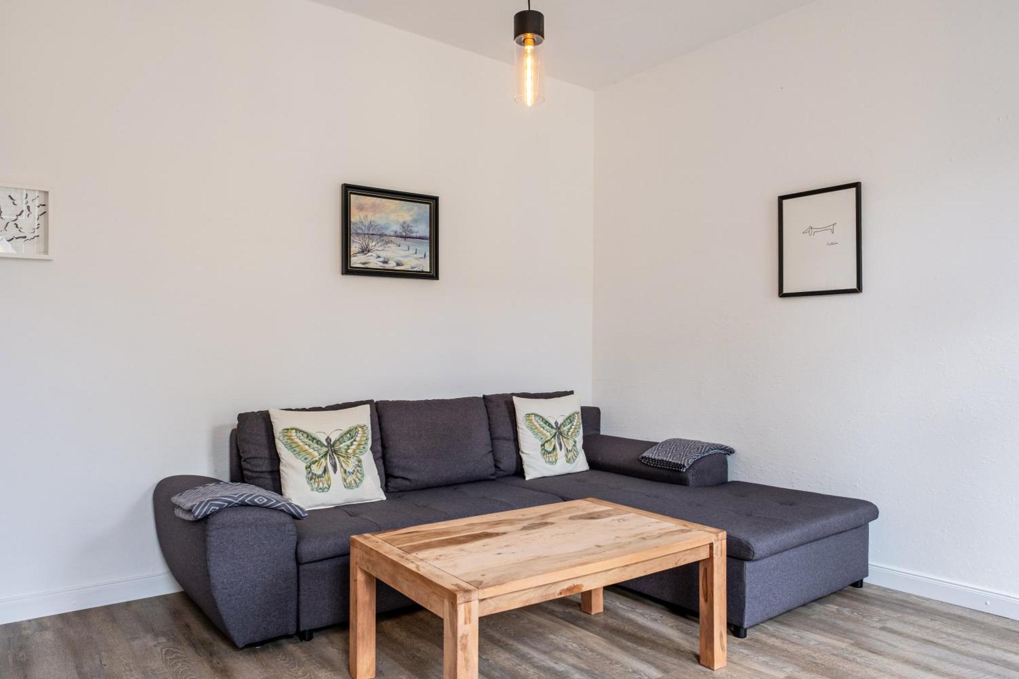 Ferienwohnung Flut Am Weserstrand Sandstedt Bagian luar foto