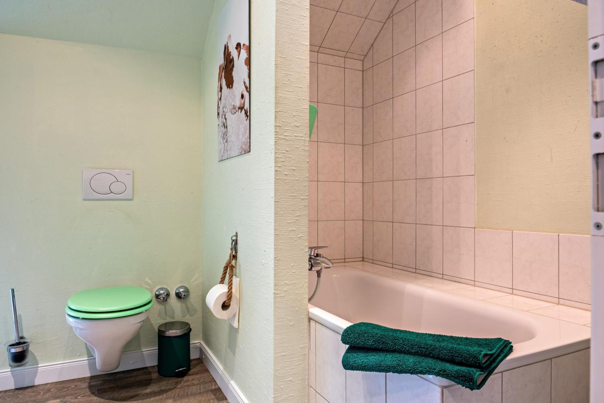 Ferienwohnung Flut Am Weserstrand Sandstedt Bagian luar foto